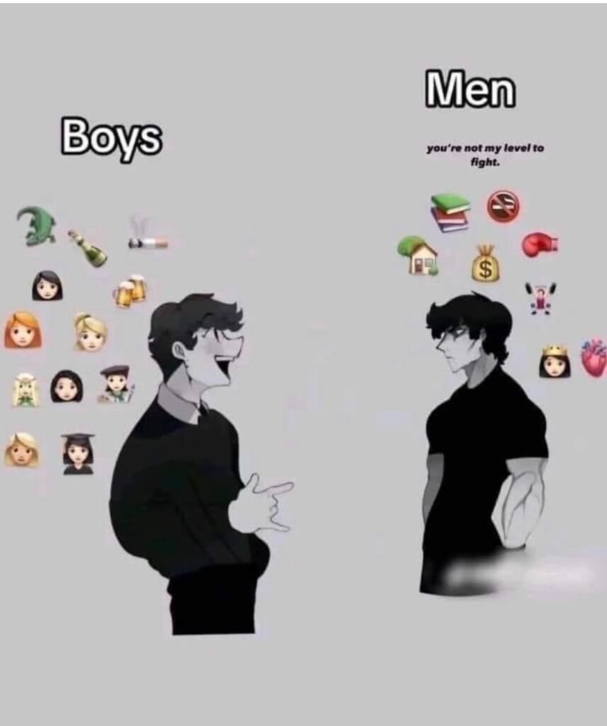 Mens from Boys